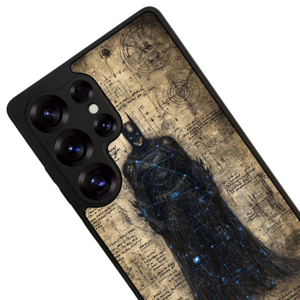 Samsung Galaxy S25 Ultra Uyumlu Batman Tasarımlı Glossy Premium Kılıf