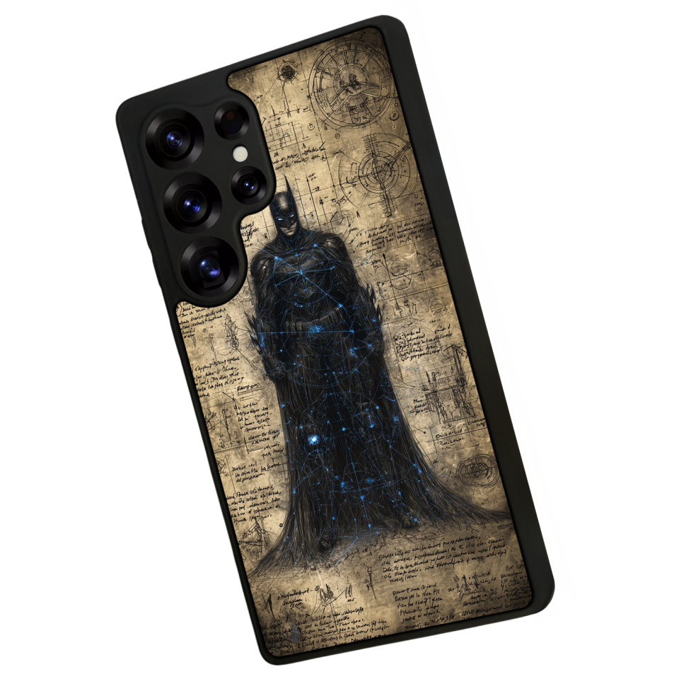 Samsung Galaxy S25 Ultra Uyumlu Batman Tasarımlı Glossy Premium Kılıf