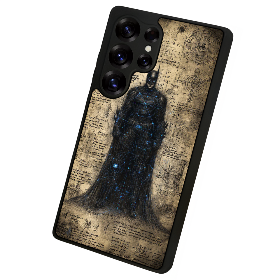 Samsung Galaxy S25 Ultra Uyumlu Batman Tasarımlı Glossy Premium Kılıf