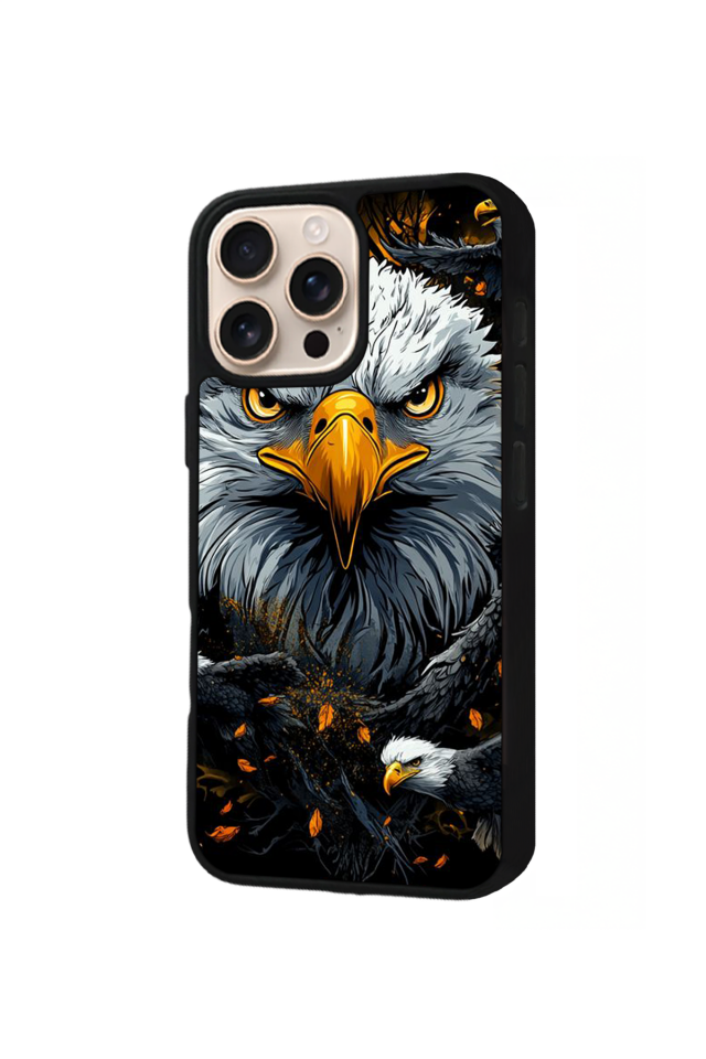 iPhone 16 Pro Uyumlu Besiktas Tasarımlı Glossy Premium Kılıf