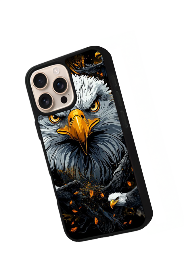 iPhone 16 Pro Uyumlu Besiktas Tasarımlı Glossy Premium Kılıf