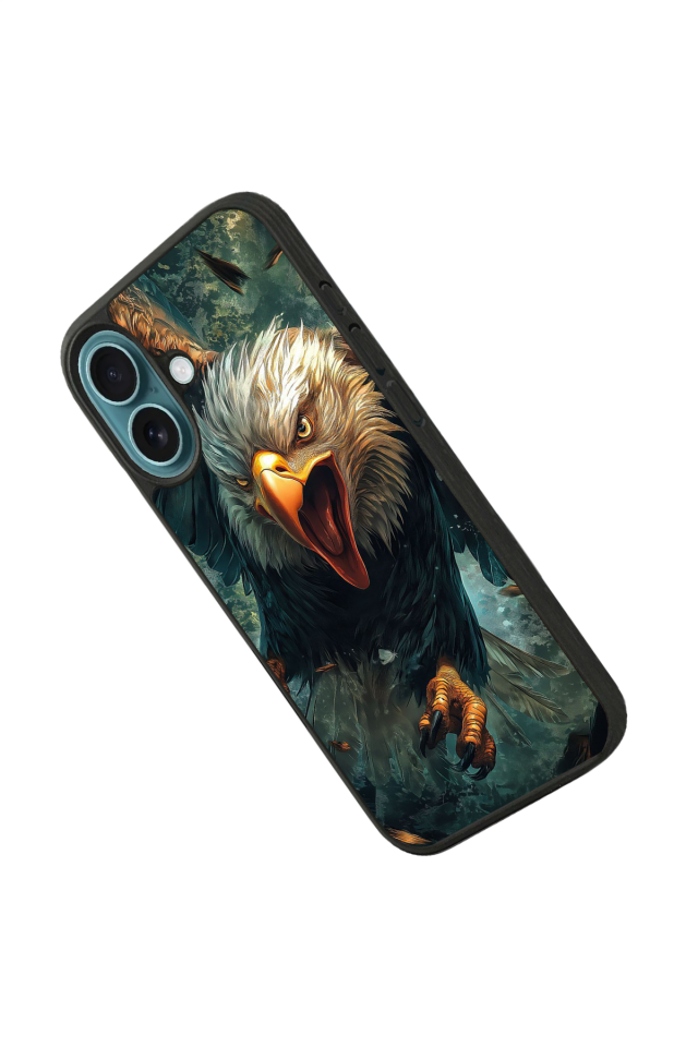 iPhone 16 Uyumlu Besiktas Tasarımlı Glossy Premium Kılıf