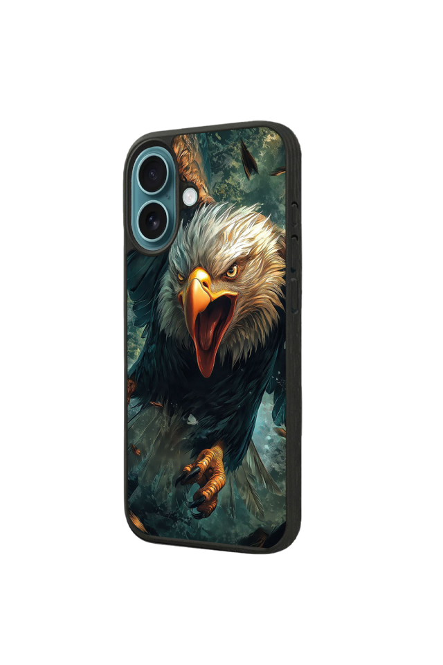 iPhone 16 Uyumlu Besiktas Tasarımlı Glossy Premium Kılıf