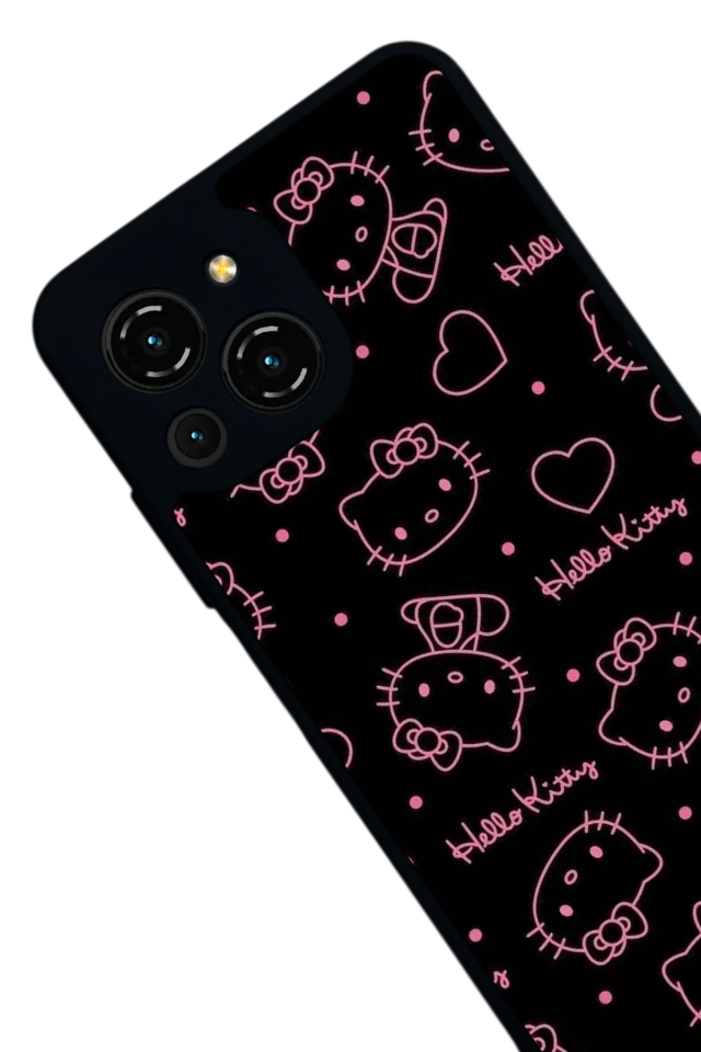Reeder S23 Pro Max Uyumlu HelloKitty Tasarımlı Glossy Premium Kılıf