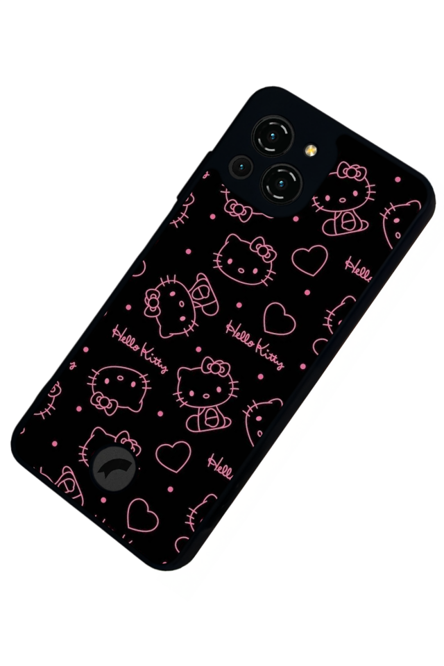 Reeder S23 Pro Max Uyumlu HelloKitty Tasarımlı Glossy Premium Kılıf