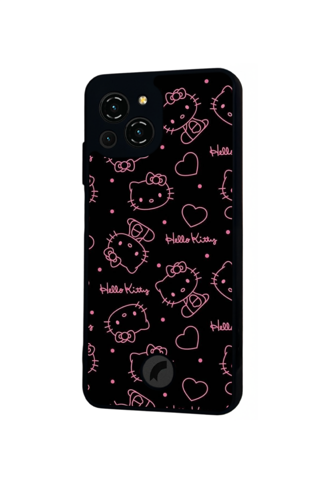 Reeder S23 Pro Max Uyumlu HelloKitty Tasarımlı Glossy Premium Kılıf