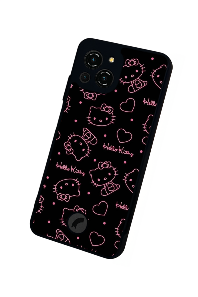Reeder S23 Pro Max Uyumlu HelloKitty Tasarımlı Glossy Premium Kılıf
