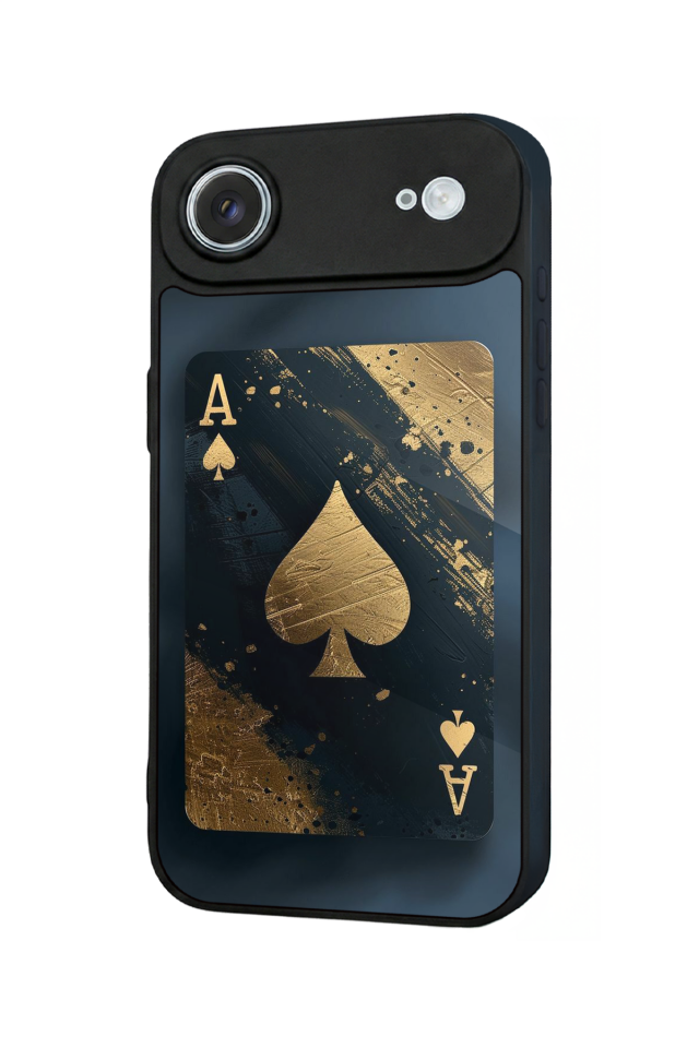 iPhone 17 Air Uyumlu Kart Tasarımlı Glossy Premium Kılıf