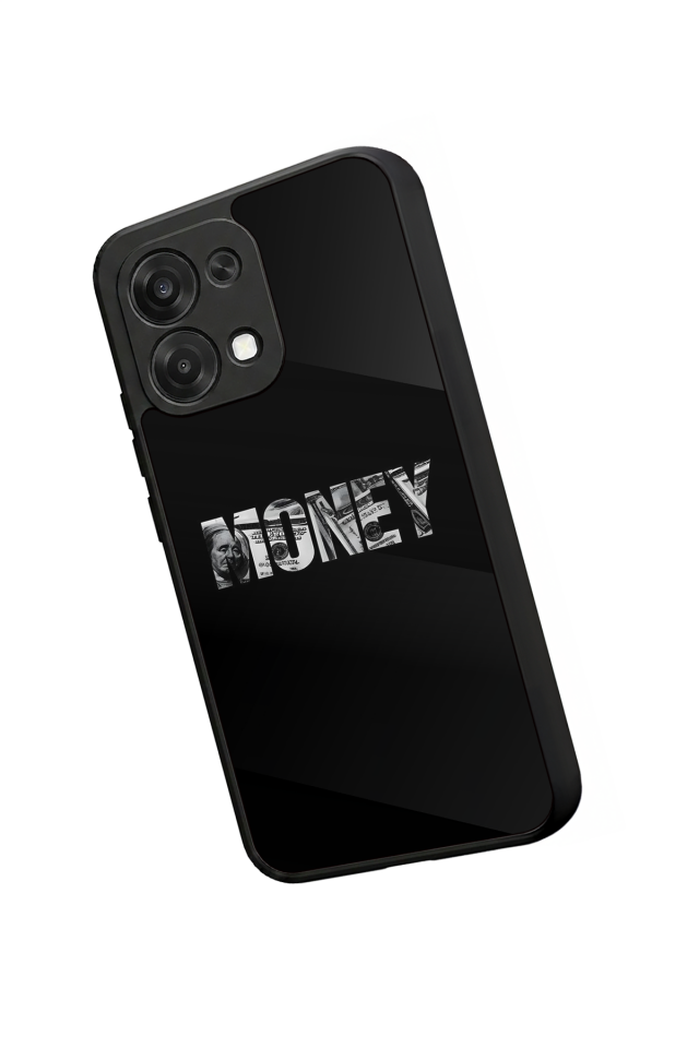 Oppo A6 Pro Uyumlu Money Para Tasarımlı Glossy Premium Kılıf