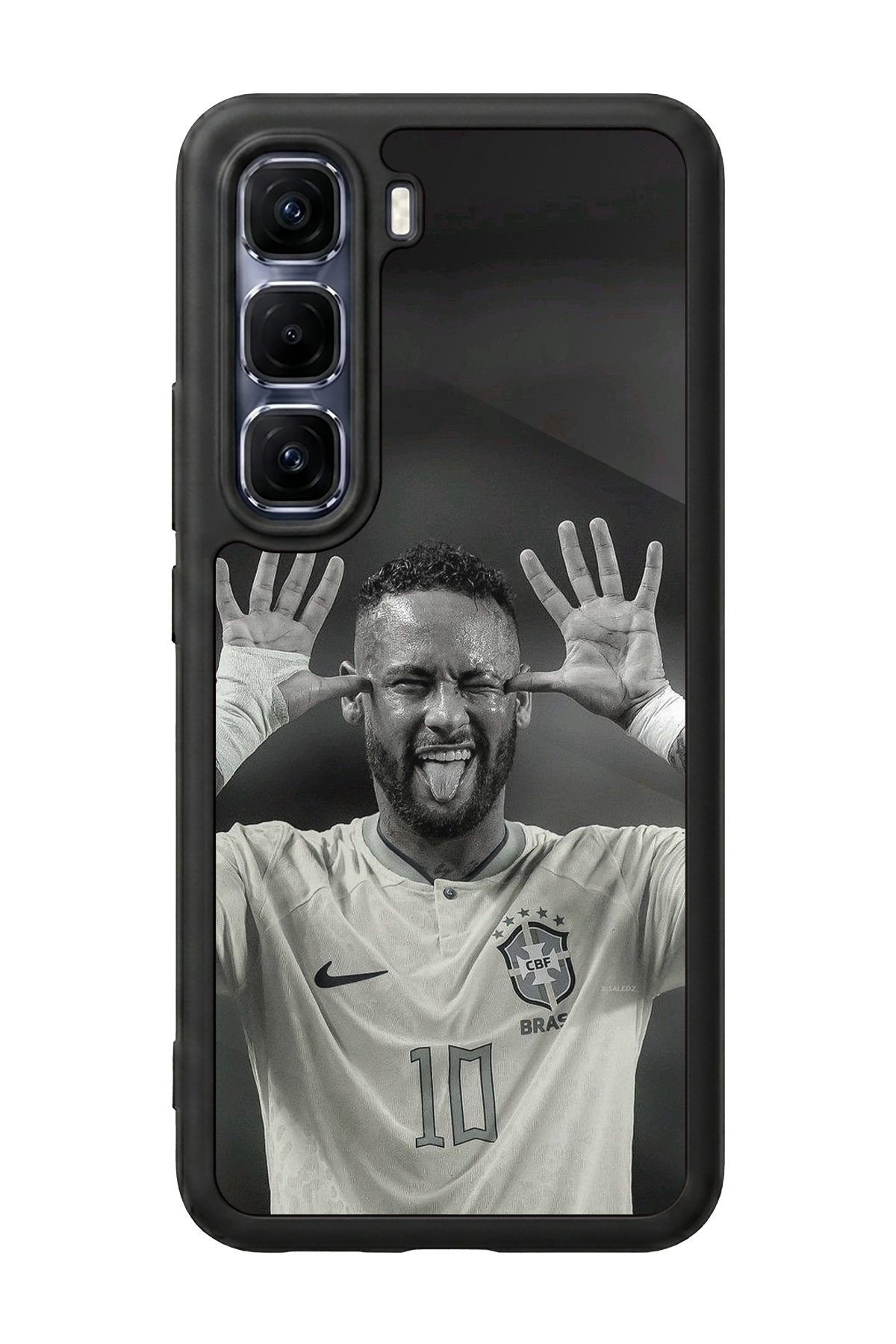 Infinix Hot 60 Pro Plus Uyumlu Neymar Tasarımlı Glossy Premium Kılıf