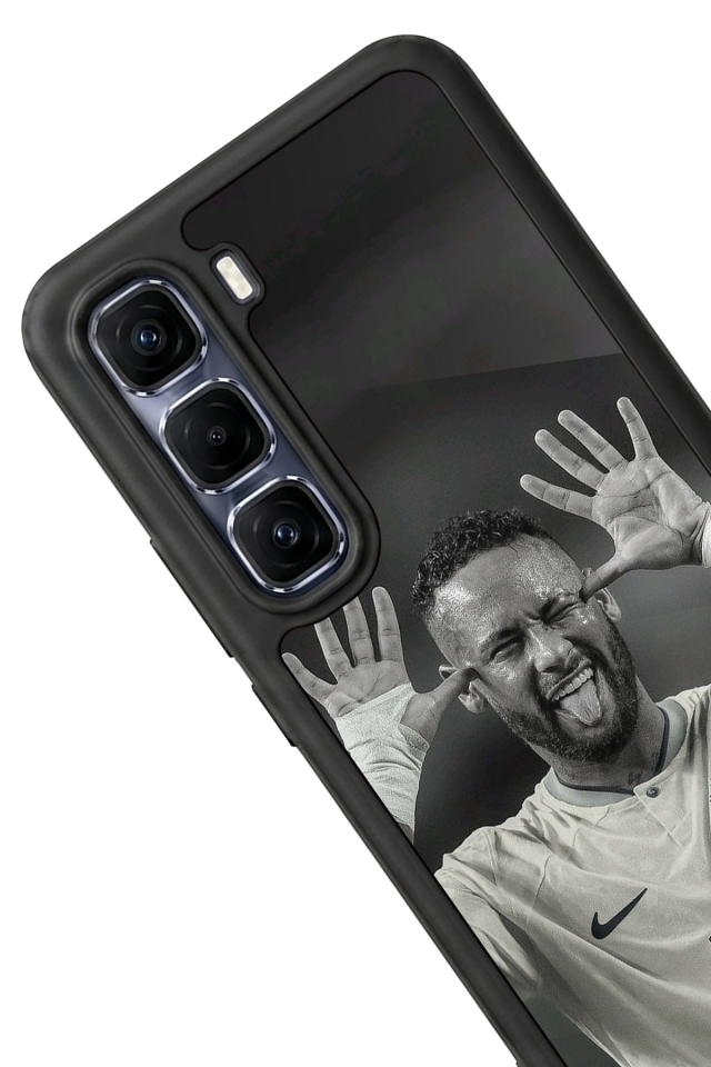 Infinix Hot 60 Pro Plus Uyumlu Neymar Tasarımlı Glossy Premium Kılıf