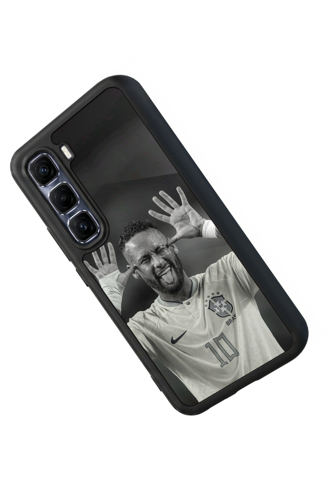 Infinix Hot 60 Pro Plus Uyumlu Neymar Tasarımlı Glossy Premium Kılıf
