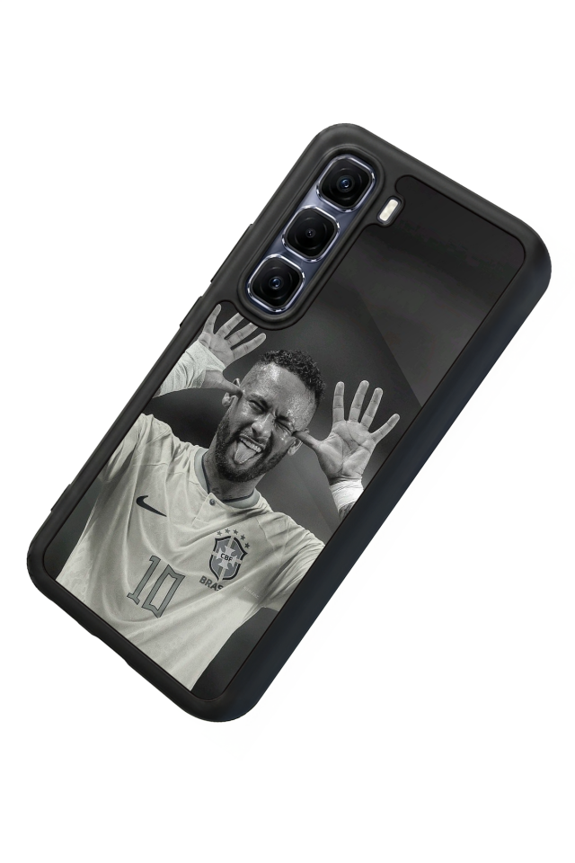 Infinix Hot 60 Pro Plus Uyumlu Neymar Tasarımlı Glossy Premium Kılıf