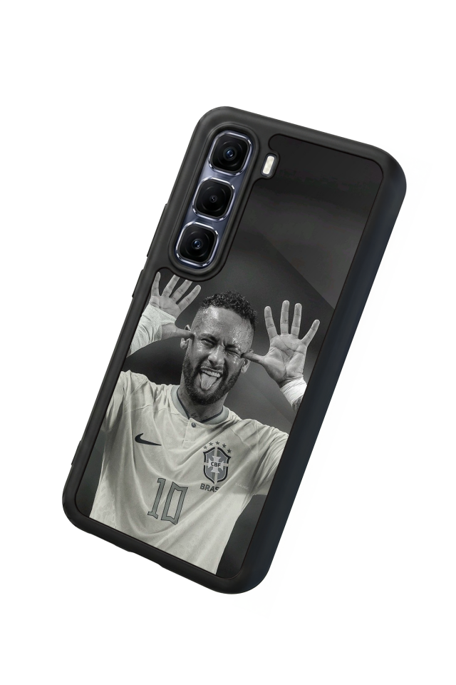 Infinix Hot 60 Pro Plus Uyumlu Neymar Tasarımlı Glossy Premium Kılıf