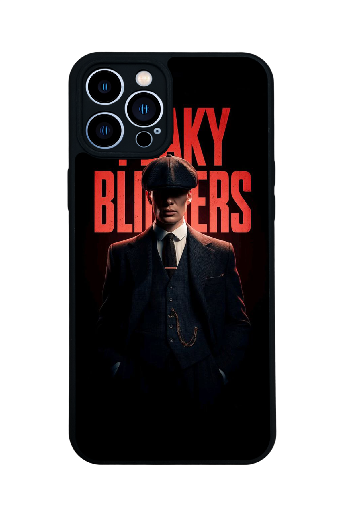 iPhone 13 Pro Max Uyumlu Peaky Blinders Tasarımlı Glossy Premium Kılıf