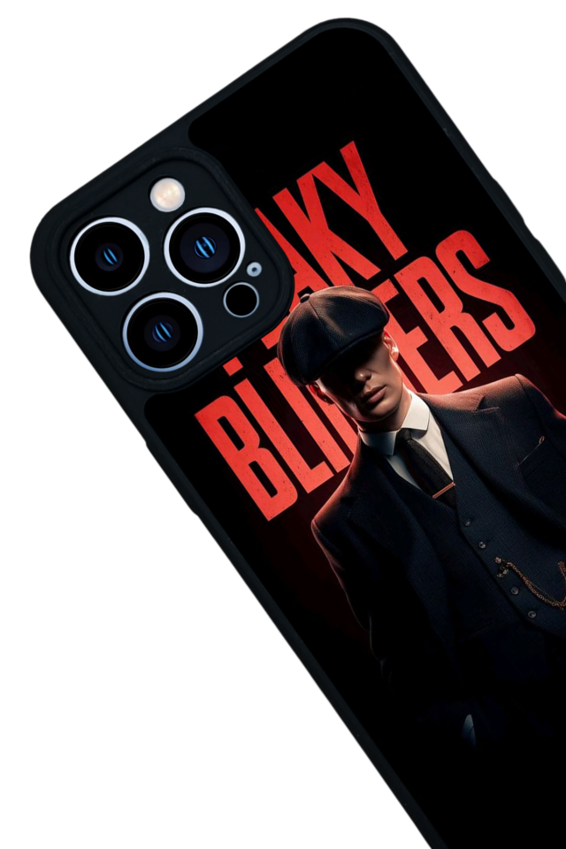 iPhone 13 Pro Max Uyumlu Peaky Blinders Tasarımlı Glossy Premium Kılıf