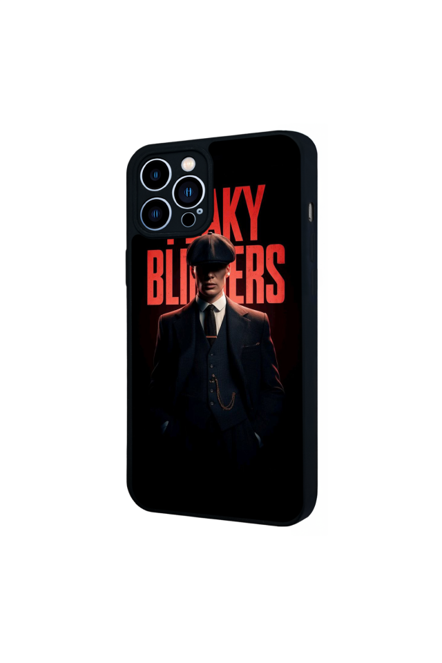 iPhone 13 Pro Max Uyumlu Peaky Blinders Tasarımlı Glossy Premium Kılıf