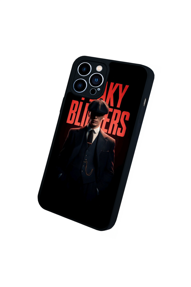 iPhone 13 Pro Max Uyumlu Peaky Blinders Tasarımlı Glossy Premium Kılıf