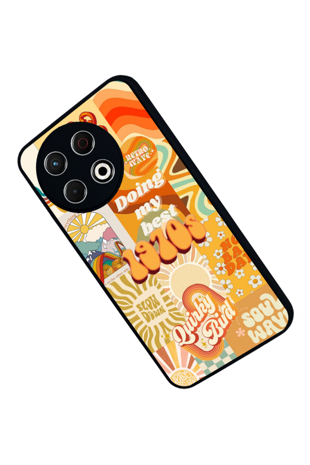 Tecno Spark 30 Pro Uyumlu Poster Tasarımlı Glossy Premium Kılıf