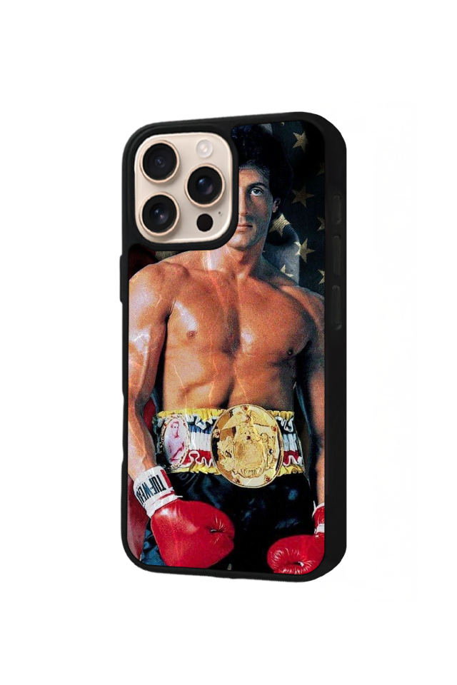 iPhone 16 Pro Max Uyumlu Rocky Tasarımlı Glossy Premium Kılıf