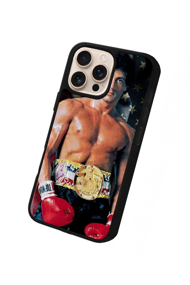 iPhone 16 Pro Max Uyumlu Rocky Tasarımlı Glossy Premium Kılıf