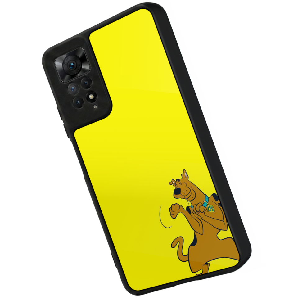 Xiaomi Redmi Note 11 Pro Uyumlu Scooby Doo Tasarımlı Glossy Premium Kılıf