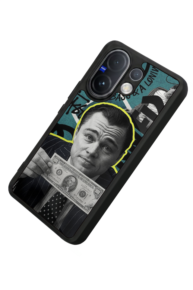 Vivo V60 Uyumlu TheWolf Tasarımlı Glossy Premium Kılıf