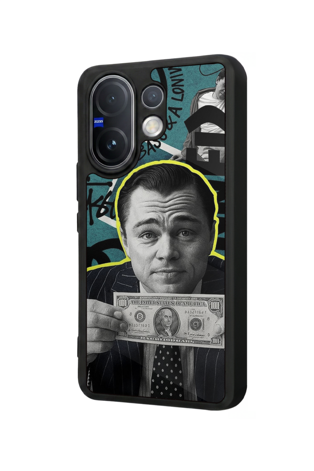 Vivo V60 Uyumlu TheWolf Tasarımlı Glossy Premium Kılıf