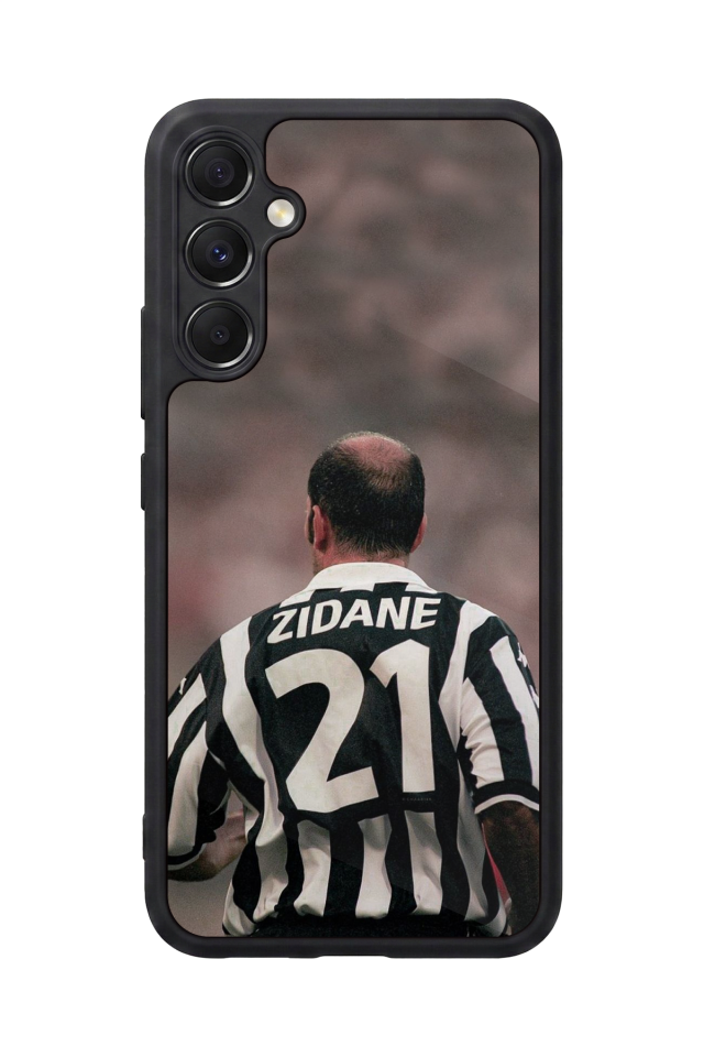 Samsung Galaxy A34 Uyumlu Zidane Tasarımlı Glossy Premium Kılıf