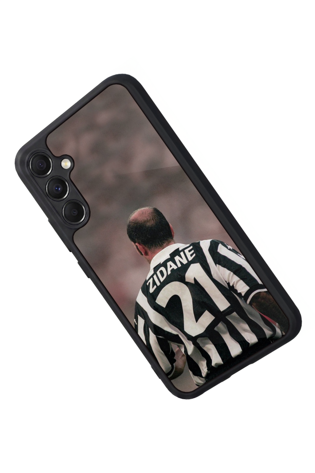 Samsung Galaxy A34 Uyumlu Zidane Tasarımlı Glossy Premium Kılıf