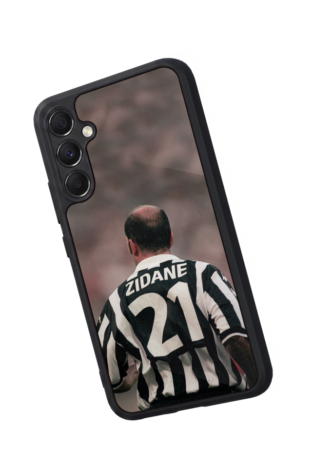 Samsung Galaxy A34 Uyumlu Zidane Tasarımlı Glossy Premium Kılıf
