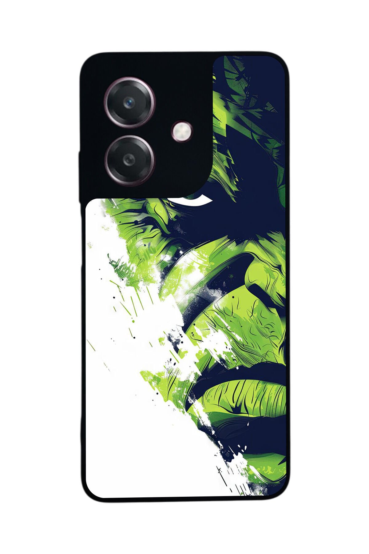 Oppo A3 5G Uyumlu Hulk Tasarımlı Glossy Premium Kılıf