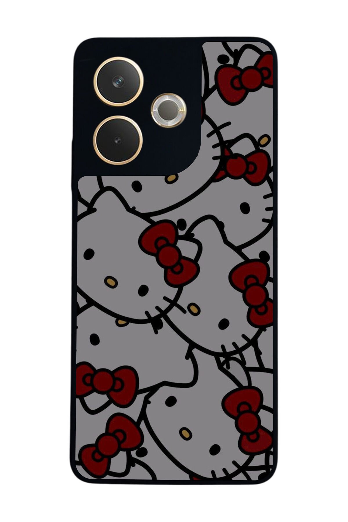 Oppo A5 Pro Uyumlu HelloKitty Tasarımlı Glossy Premium Kılıf