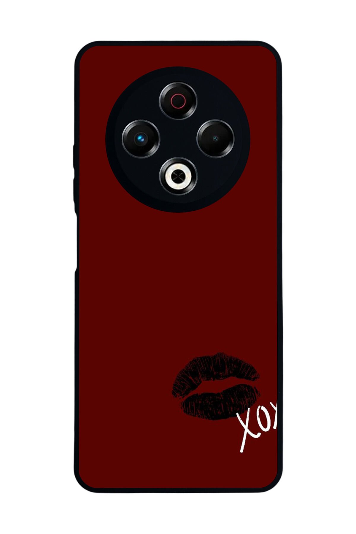 Tecno Spark 30 Uyumlu Kalp Love Tasarımlı Glossy Premium Kılıf