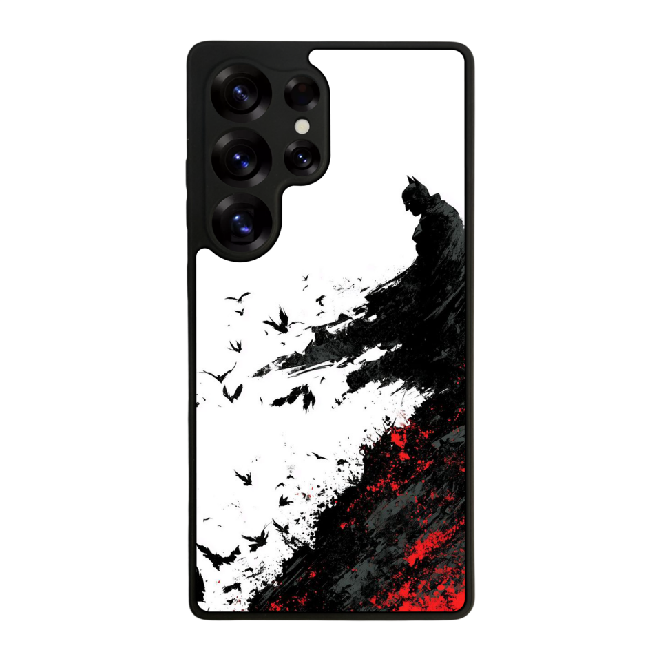 Samsung Galaxy S25 Ultra Uyumlu Batman Tasarımlı Glossy Premium Kılıf
