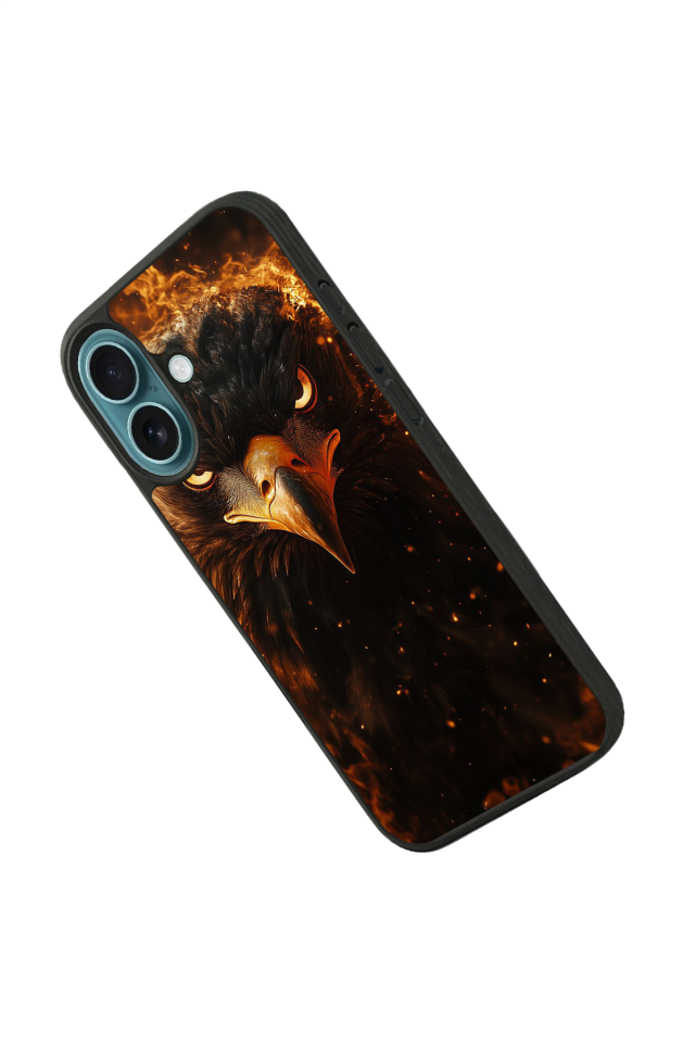 iPhone 16 Uyumlu Besiktas Tasarımlı Glossy Premium Kılıf