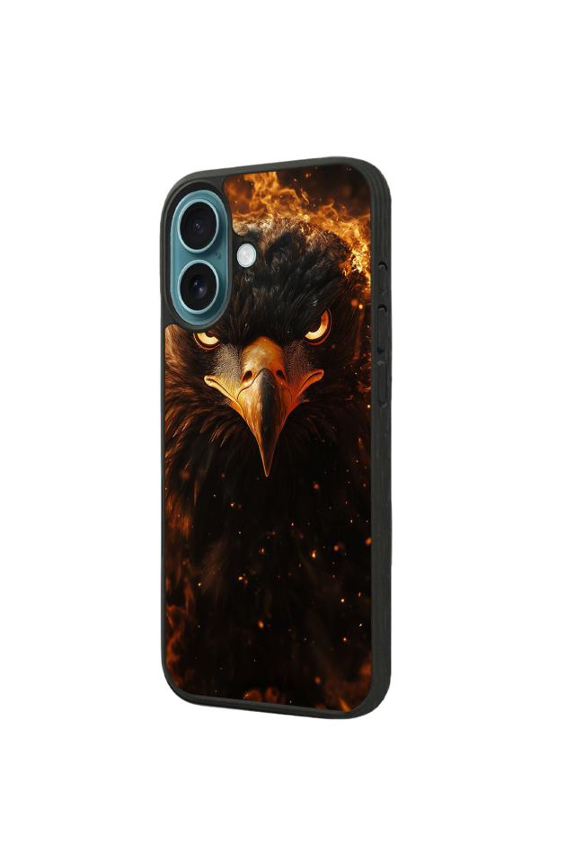 iPhone 16 Uyumlu Besiktas Tasarımlı Glossy Premium Kılıf