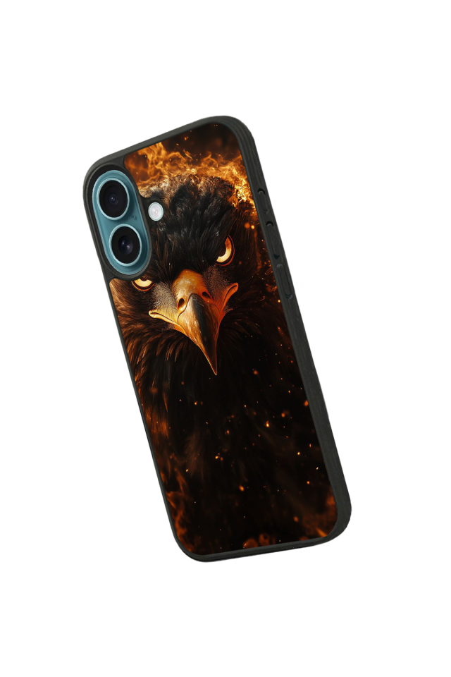 iPhone 16 Uyumlu Besiktas Tasarımlı Glossy Premium Kılıf