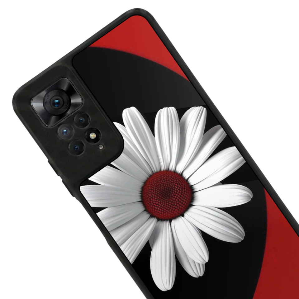 Xiaomi Redmi Note 12 Pro Uyumlu Cicek Tasarımlı Glossy Premium Kılıf