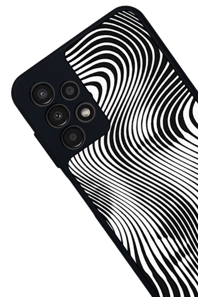 Samsung Galaxy A23 Uyumlu Çizgi Sanatı Tasarımlı Glossy Premium Kılıf