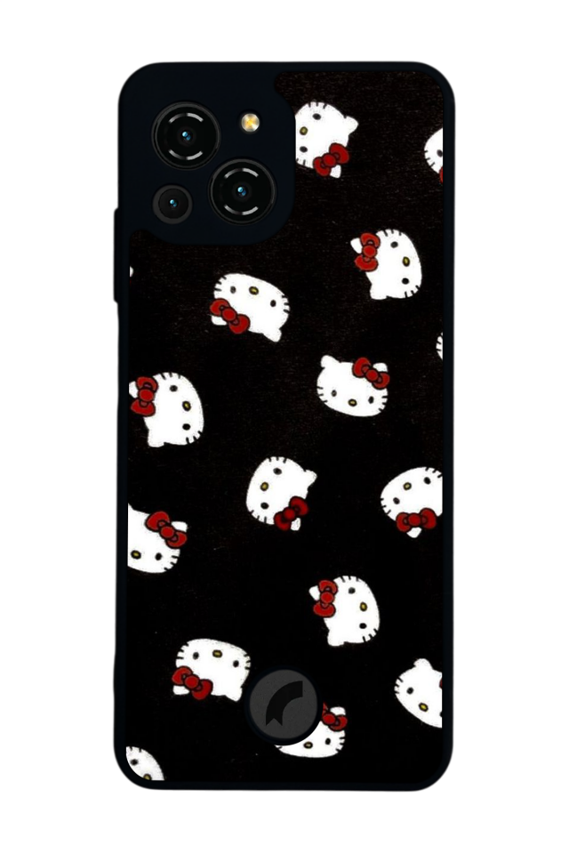 Reeder S23 Pro Max Uyumlu HelloKitty Tasarımlı Glossy Premium Kılıf