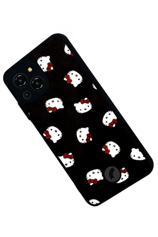 Reeder S23 Pro Max Uyumlu HelloKitty Tasarımlı Glossy Premium Kılıf