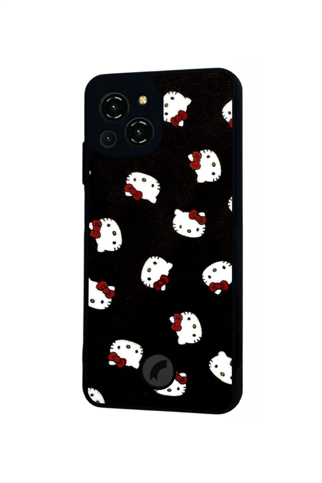 Reeder S23 Pro Max Uyumlu HelloKitty Tasarımlı Glossy Premium Kılıf