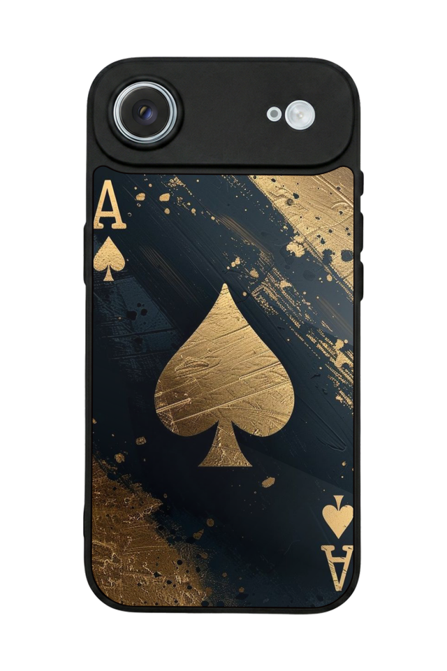 iPhone 17 Air Uyumlu Kart Tasarımlı Glossy Premium Kılıf