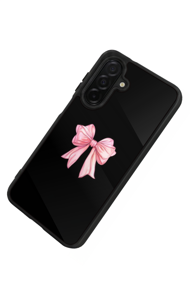 Samsung Galaxy A26 Uyumlu Kurdele Tasarımlı Glossy Premium Kılıf