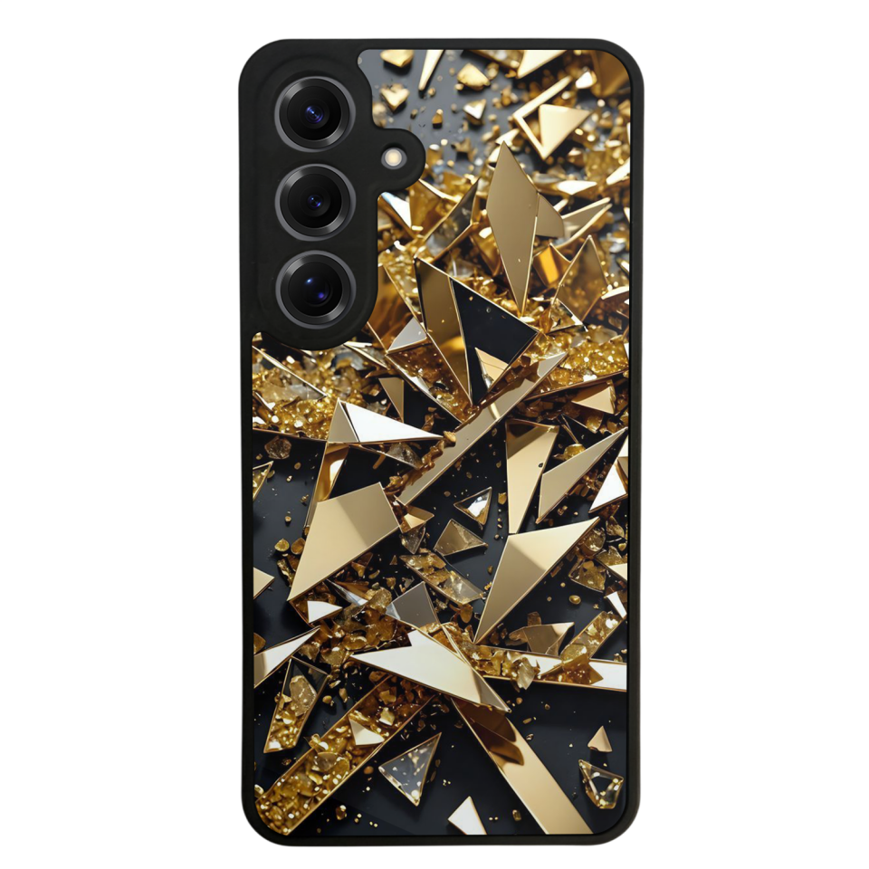 Samsung Galaxy S25 Uyumlu Mermer Marble Tasarımlı Glossy Premium Kılıf