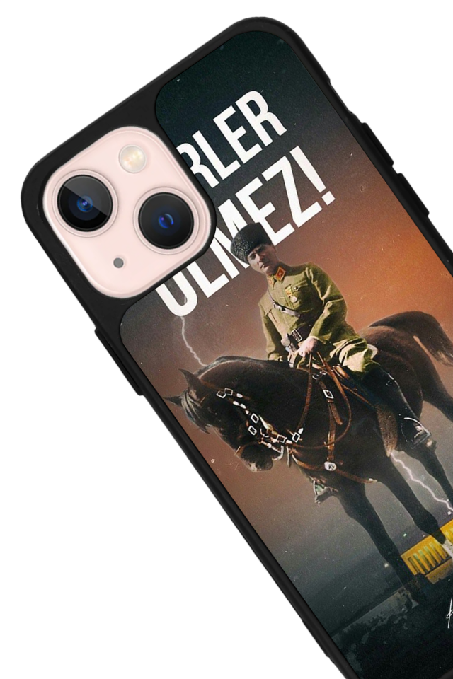 iPhone 15 Uyumlu Mustafa Kemal Ataturk Tasarımlı Glossy Premium Kılıf