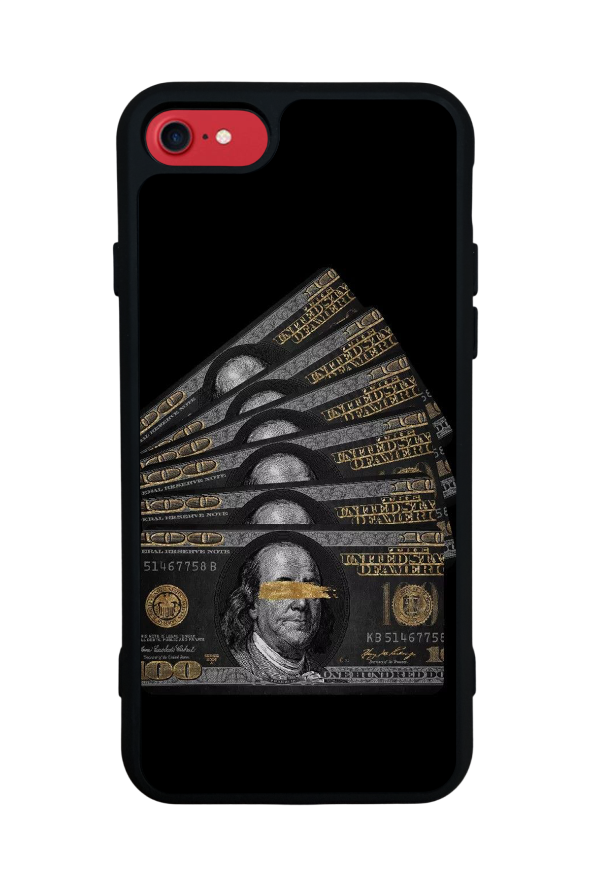iPhone 8 Uyumlu Para Tasarımlı Glossy Premium Kılıf