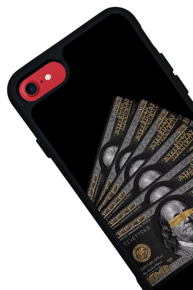 iPhone 8 Uyumlu Para Tasarımlı Glossy Premium Kılıf