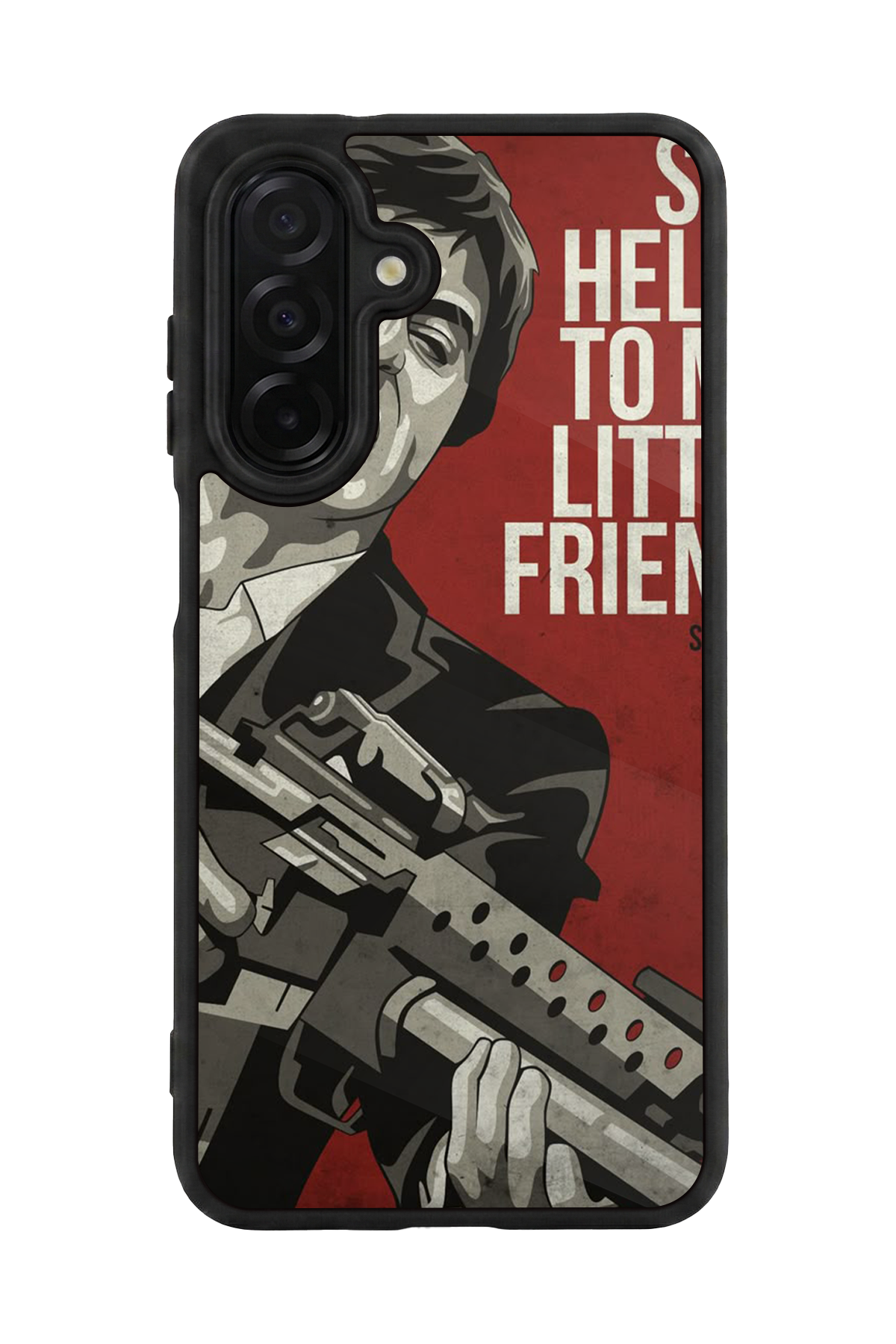 Samsung Galaxy A56 Uyumlu Scarface Tasarımlı Glossy Premium Kılıf